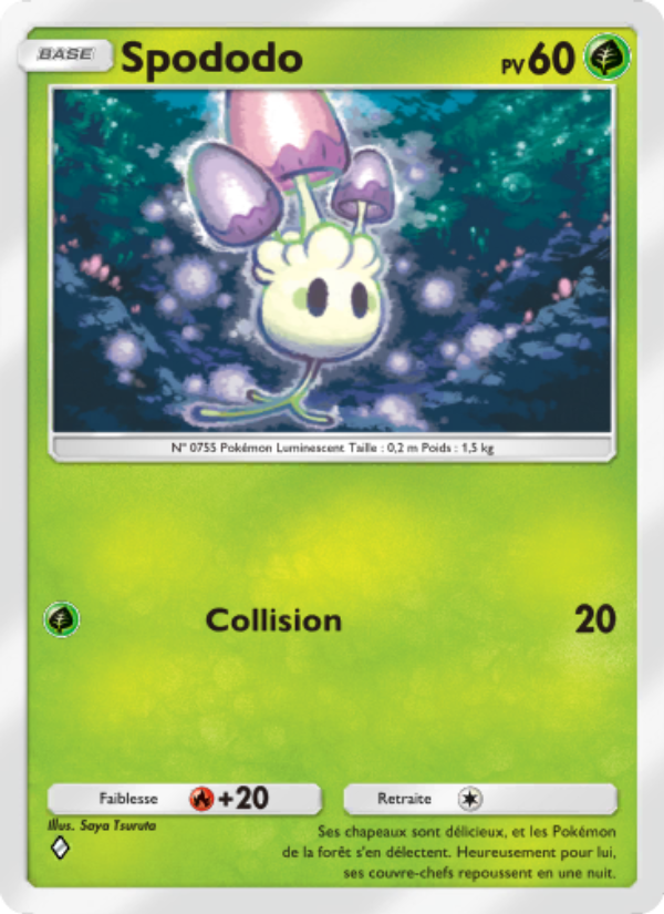 Spododo 007 — Mythical Island (French Pokémon TCG card)