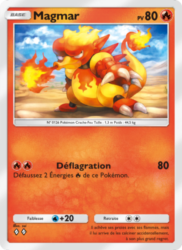 Magmar 012 — Mythical Island (French Pokémon TCG card)