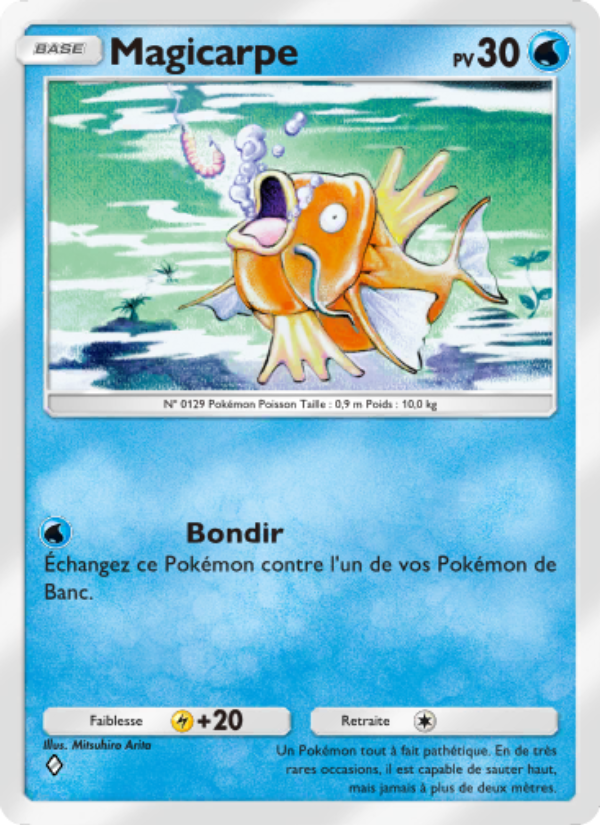 Magicarpe 017 — Mythical Island (French Pokémon TCG card)