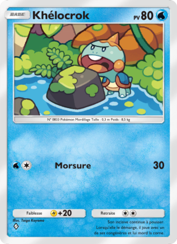 Khélocrok 022 — Mythical Island (French Pokémon TCG card)