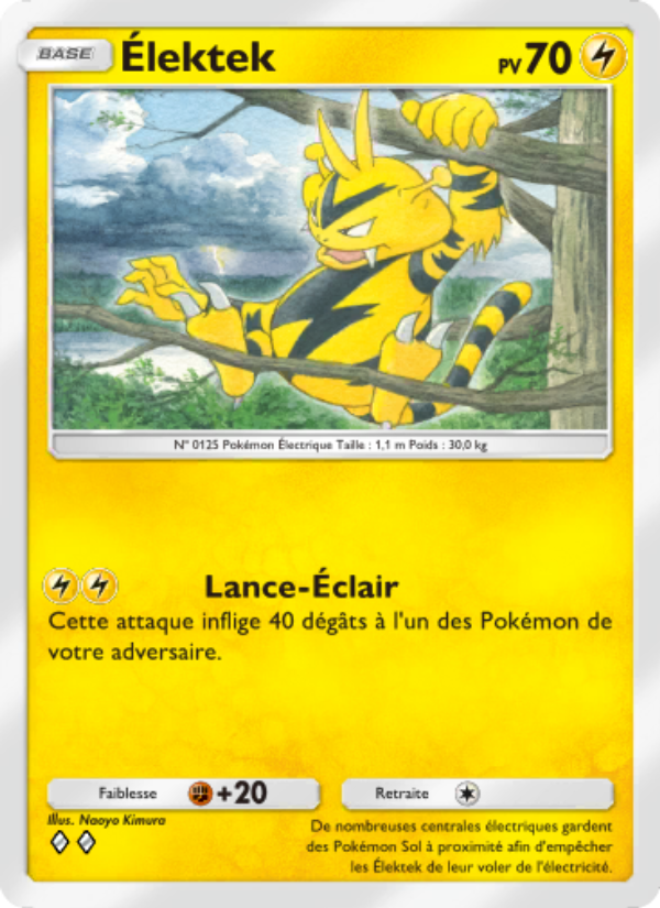 Élektek 027 — Mythical Island (French Pokémon TCG card)