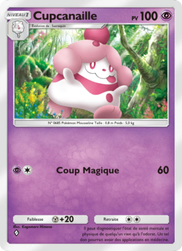 Cupcanaille 040 — Mythical Island (French Pokémon TCG card)