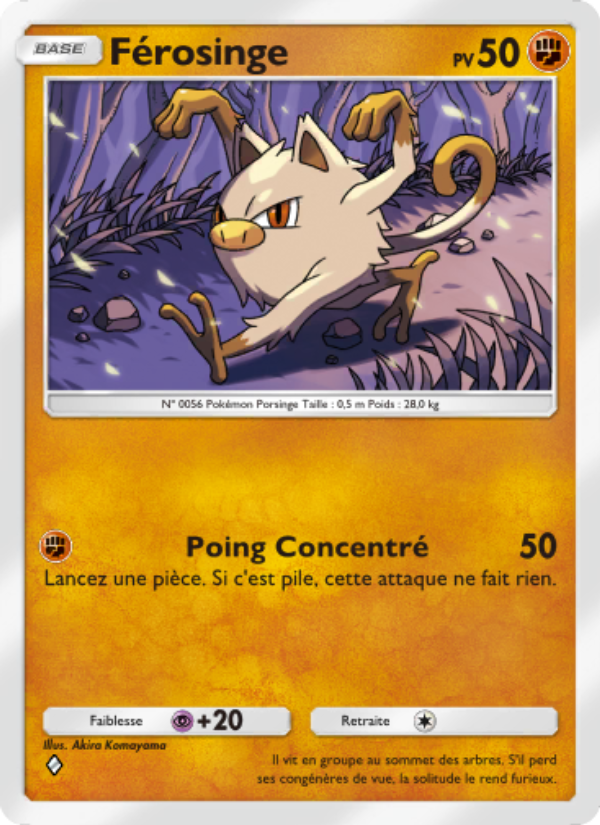 Férosinge 041 — Mythical Island (French Pokémon TCG card)