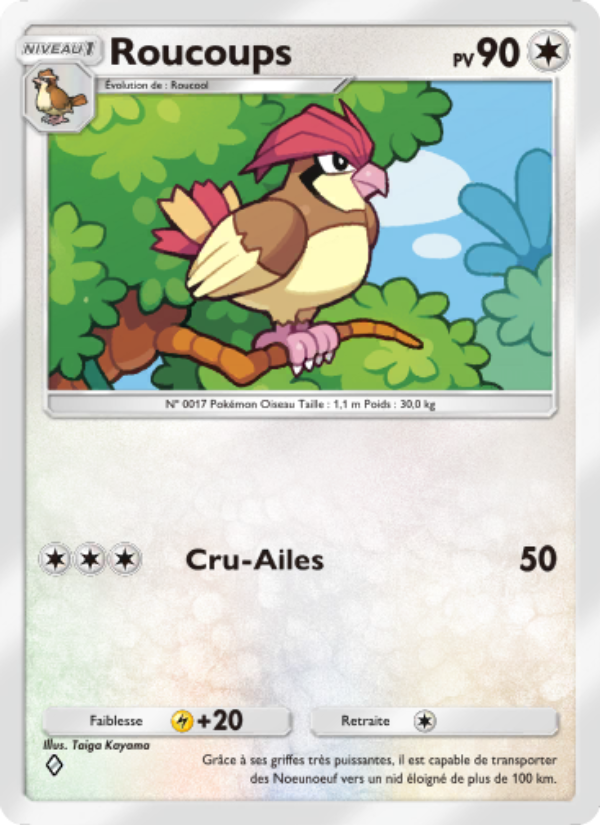 Roucoups 058 — Mythical Island (French Pokémon TCG card)