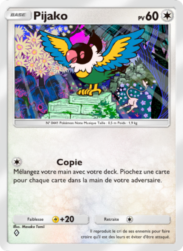 Pijako 062 — Mythical Island (French Pokémon TCG card)