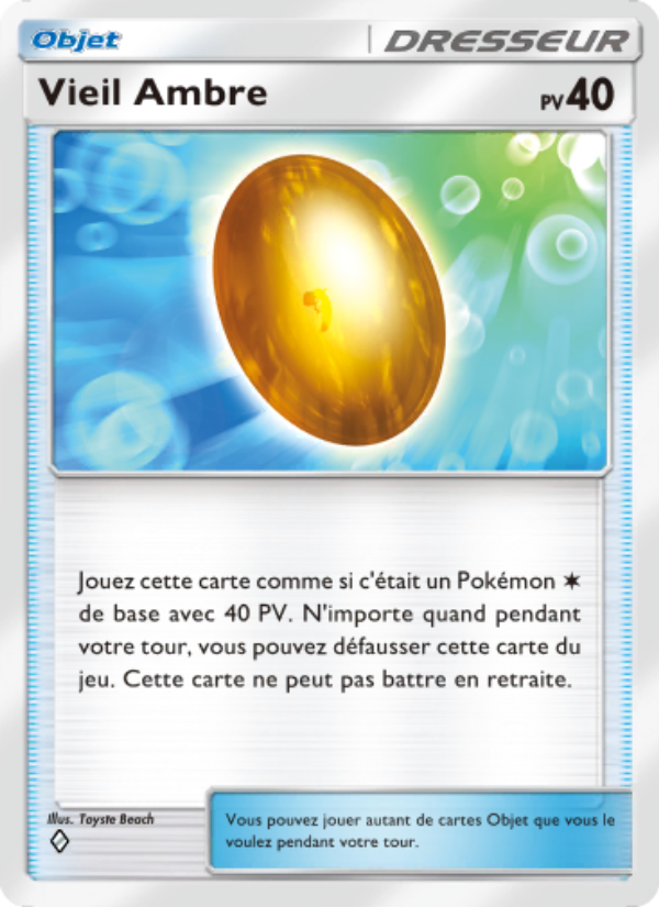 Vieil Ambre 063 — Mythical Island (French Pokémon TCG card)
