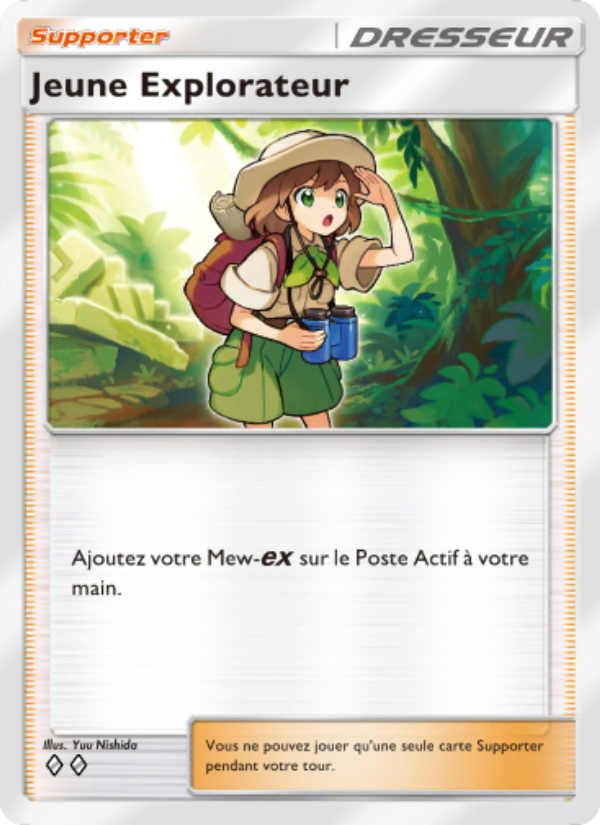 Jeune Explorateur 066 — Mythical Island (French Pokémon TCG card)