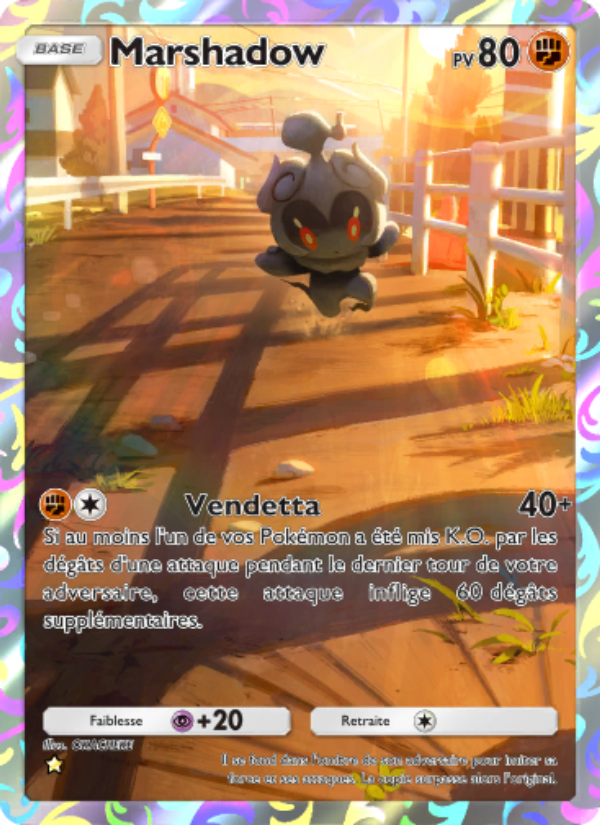 Marshadow 074 — Mythical Island (French Pokémon TCG card)