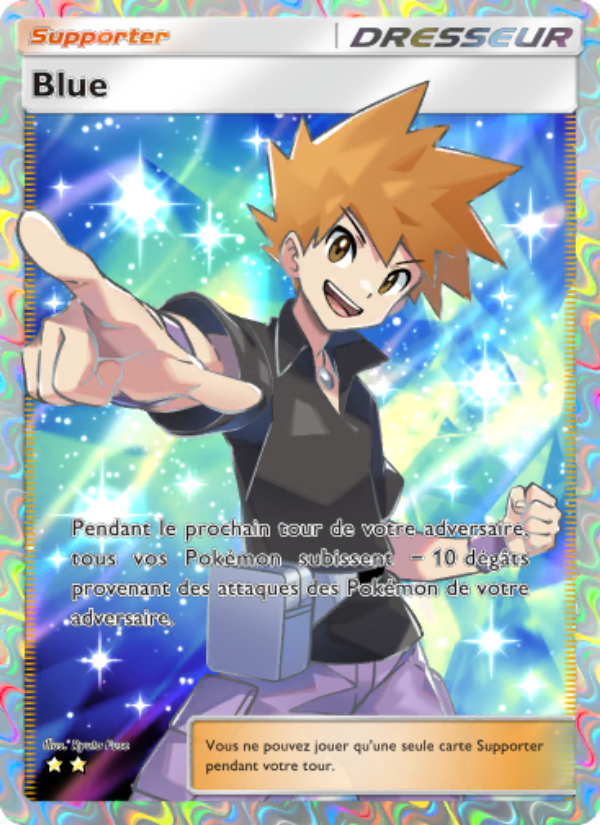 Blue 081 — Mythical Island (French Pokémon TCG card)