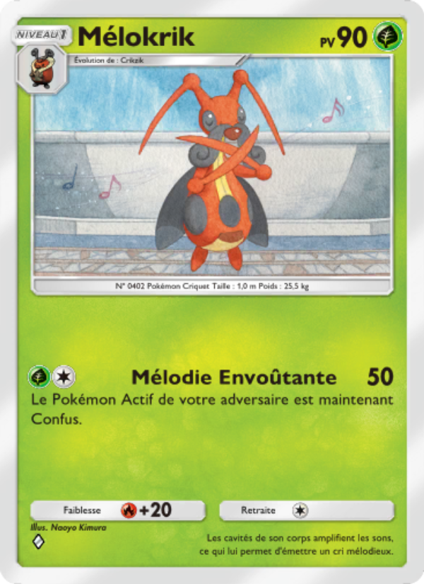Mélokrik 014 — Space-Time Smackdown (French Pokémon TCG card)