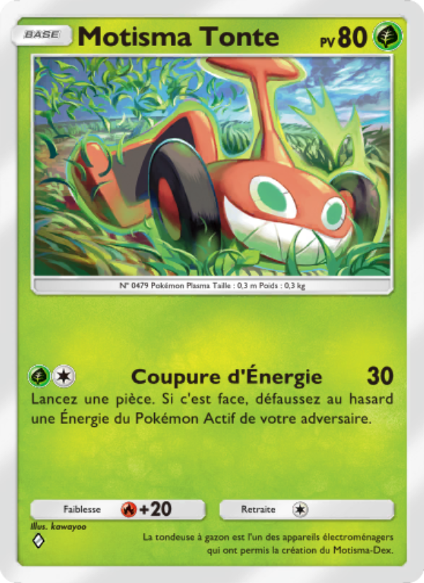 Motisma Tonte 021 — Space-Time Smackdown (French Pokémon TCG card)