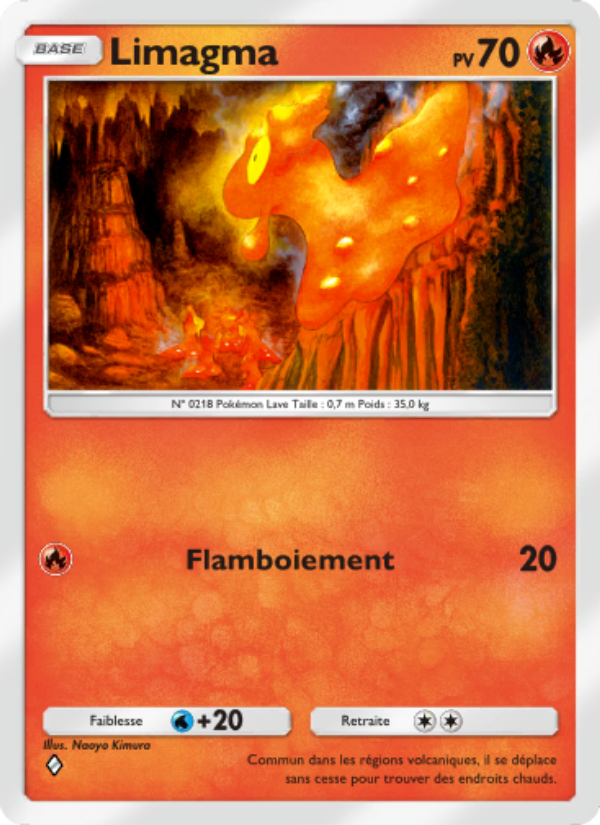 Limagma 025 — Space-Time Smackdown (French Pokémon TCG card)