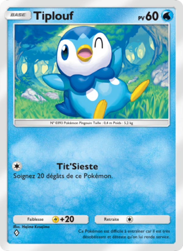 Tiplouf 035 — Space-Time Smackdown (French Pokémon TCG card)