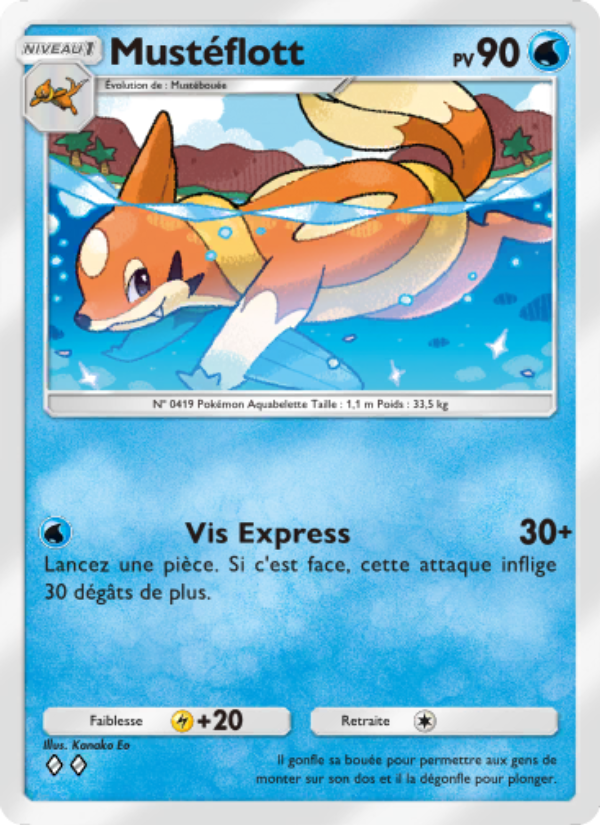 Mustéflott 039 — Space-Time Smackdown (French Pokémon TCG card)