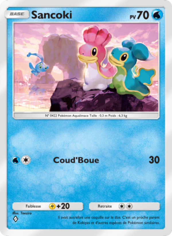 Sancoki 040 — Space-Time Smackdown (French Pokémon TCG card)