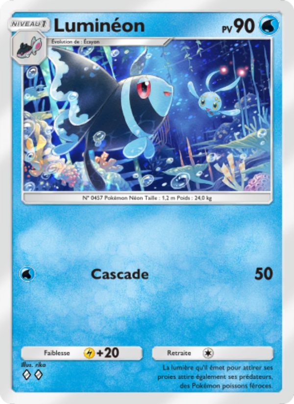 Luminéon 043 — Space-Time Smackdown (French Pokémon TCG card)
