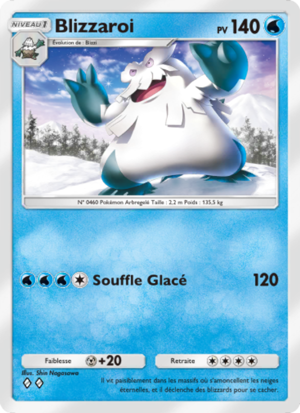 Blizzaroi 045 — Space-Time Smackdown (French Pokémon TCG card)