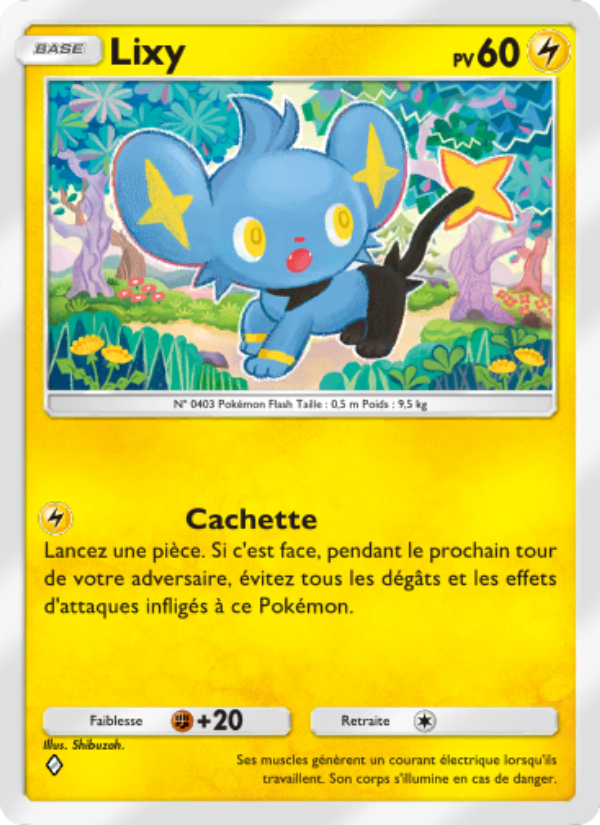 Lixy 058 — Space-Time Smackdown (French Pokémon TCG card)