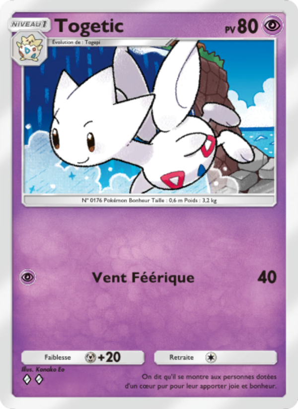 Togetic 064 — Space-Time Smackdown (French Pokémon TCG card)
