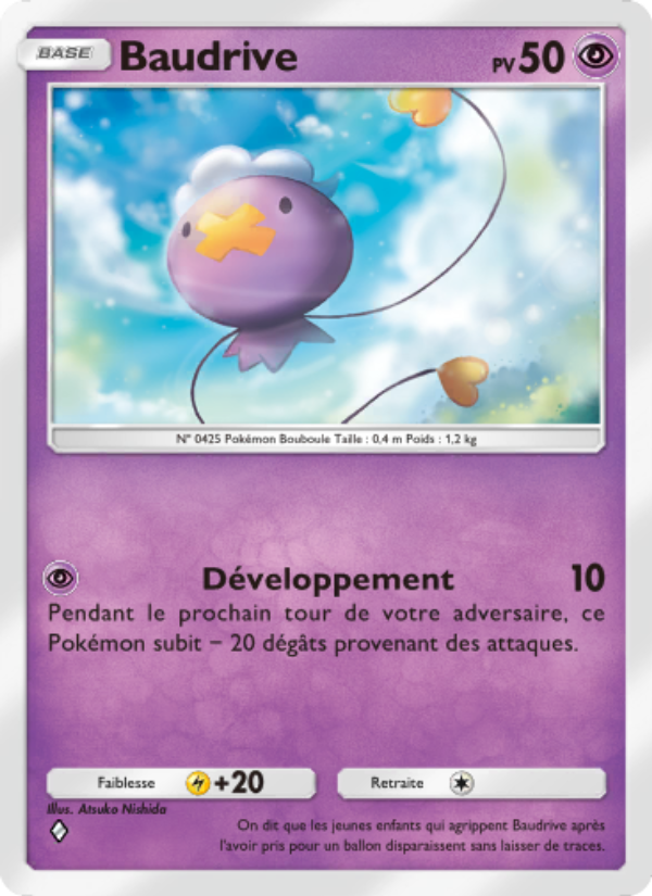 Baudrive 073 — Space-Time Smackdown (French Pokémon TCG card)