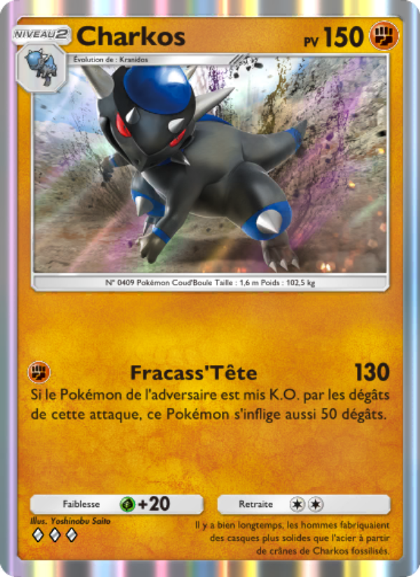Charkos 089 — Space-Time Smackdown (French Pokémon TCG card)