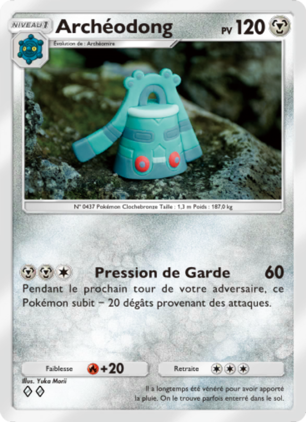 Archéodong 117 — Space-Time Smackdown (French Pokémon TCG card)