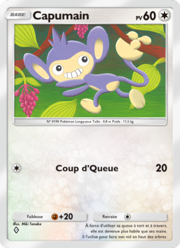 Capumain 130 — Space-Time Smackdown (French Pokémon TCG card)
