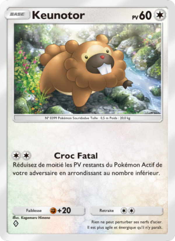 Keunotor 135 — Space-Time Smackdown (French Pokémon TCG card)