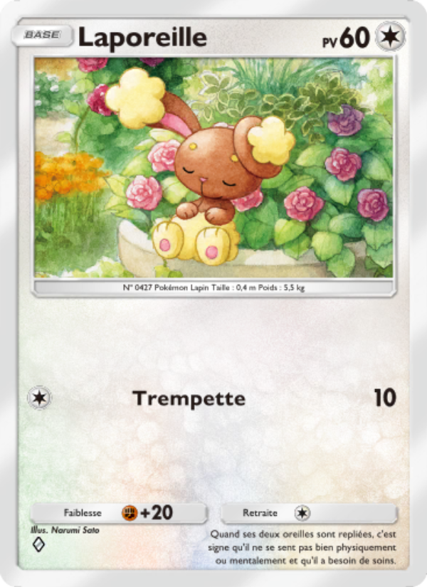 Laporeille 137 — Space-Time Smackdown (French Pokémon TCG card)