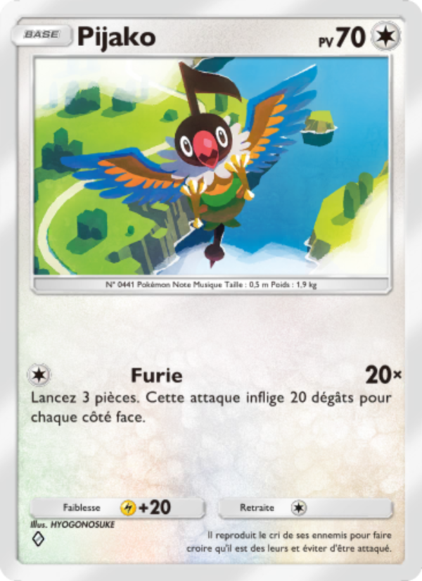 Pijako 141 — Space-Time Smackdown (French Pokémon TCG card)
