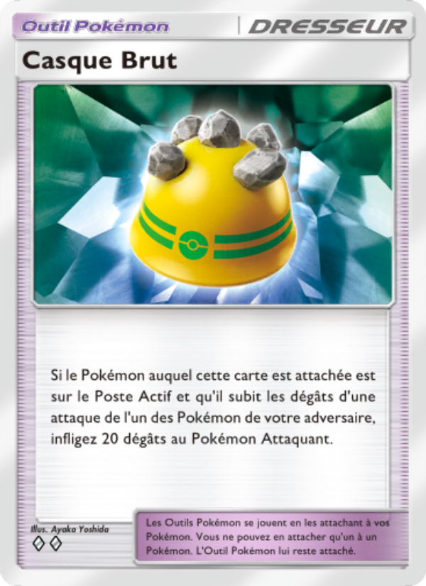 Casque Brut 148 — Space-Time Smackdown (French Pokémon TCG card)