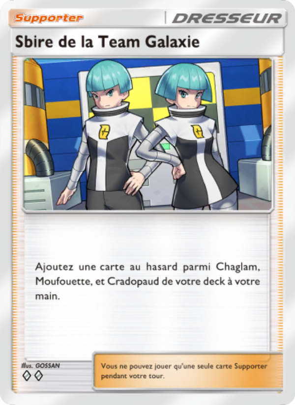 Sbire de la Team Galaxie 151 — Space-Time Smackdown (French Pokémon TCG card)