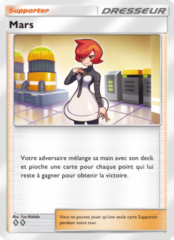 Mars 155 — Space-Time Smackdown (French Pokémon TCG card)