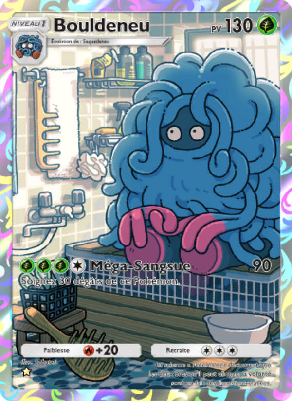 Bouldeneu 156 — Space-Time Smackdown (French Pokémon TCG card)