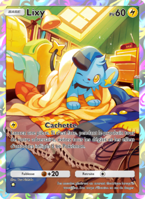 Lixy 163 — Space-Time Smackdown (French Pokémon TCG card)