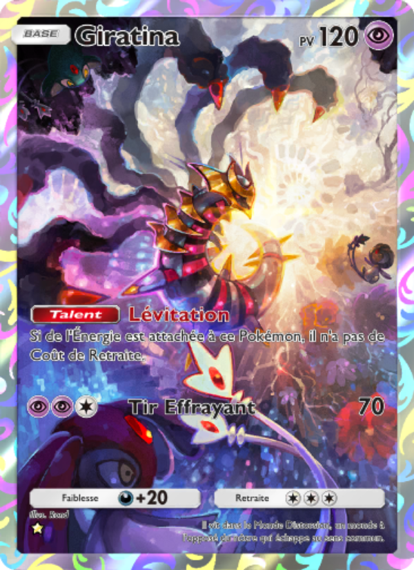 Giratina 167 — Space-Time Smackdown (French Pokémon TCG card)