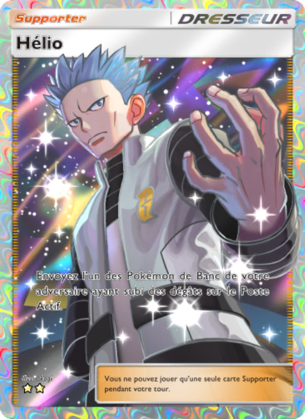 Hélio 190 — Space-Time Smackdown (French Pokémon TCG card)