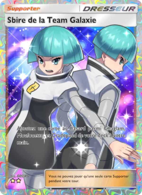 Sbire de la Team Galaxie 191 — Space-Time Smackdown (French Pokémon TCG card)