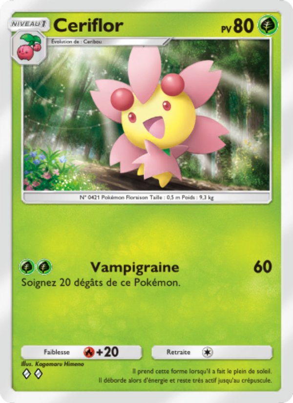 Ceriflor 008 — Triumphant Light (French Pokémon TCG card)