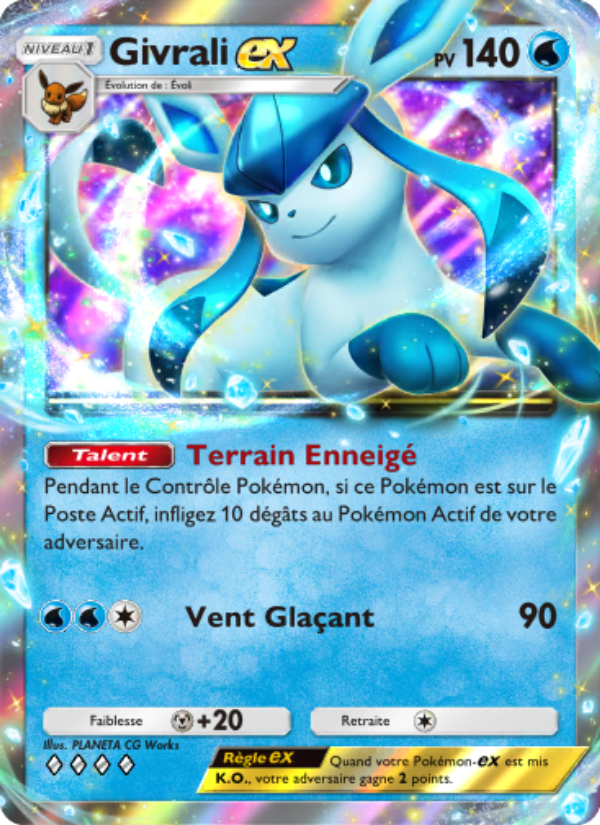 Givrali-ex 022 — Triumphant Light (French Pokémon TCG card)