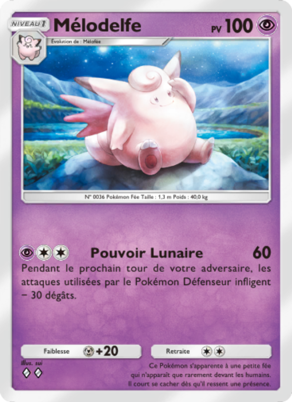 Mélodelfe 030 — Triumphant Light (French Pokémon TCG card)