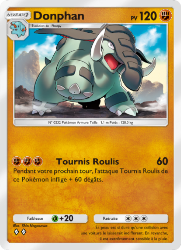 Donphan 038 — Triumphant Light (French Pokémon TCG card)