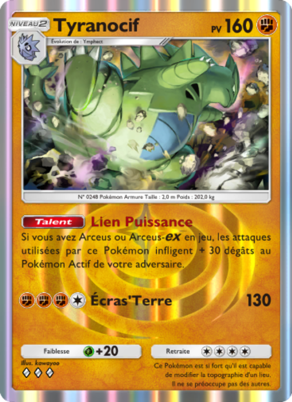 Tyranocif 041 — Triumphant Light (French Pokémon TCG card)