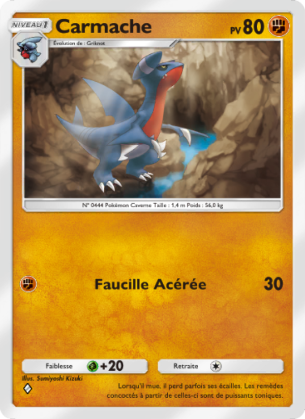 Carmache 046 — Triumphant Light (French Pokémon TCG card)