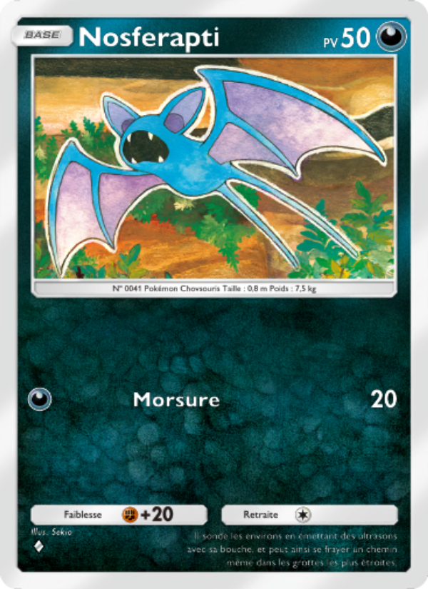 Nosferapti 048 — Triumphant Light (French Pokémon TCG card)