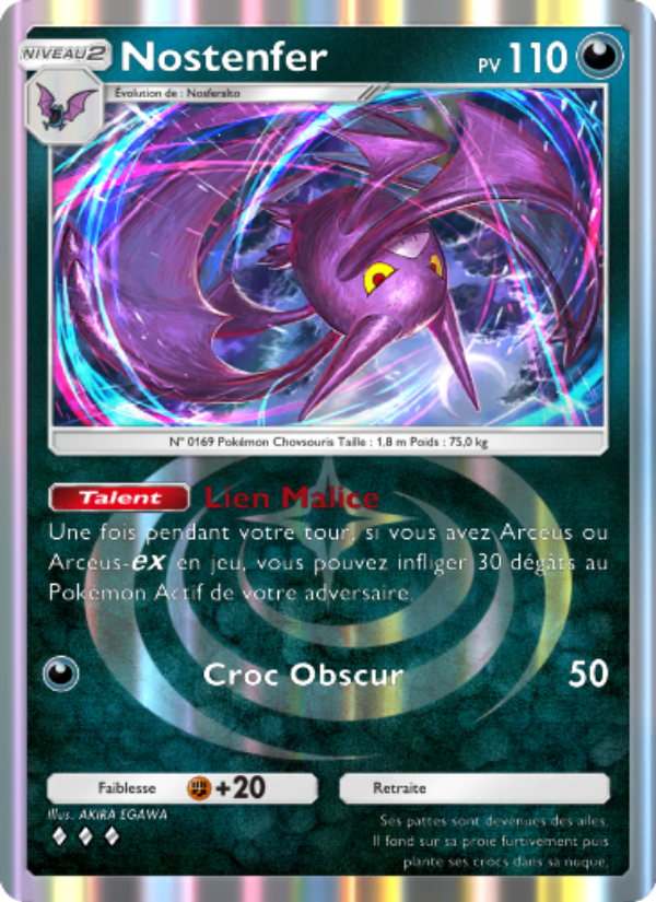 Nostenfer 050 — Triumphant Light (French Pokémon TCG card)