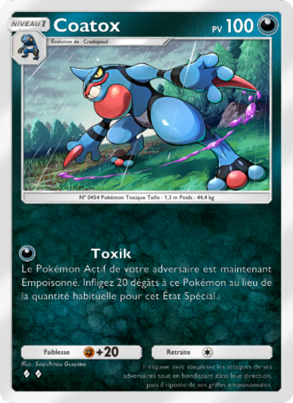 Coatox 052 — Triumphant Light (French Pokémon TCG card)