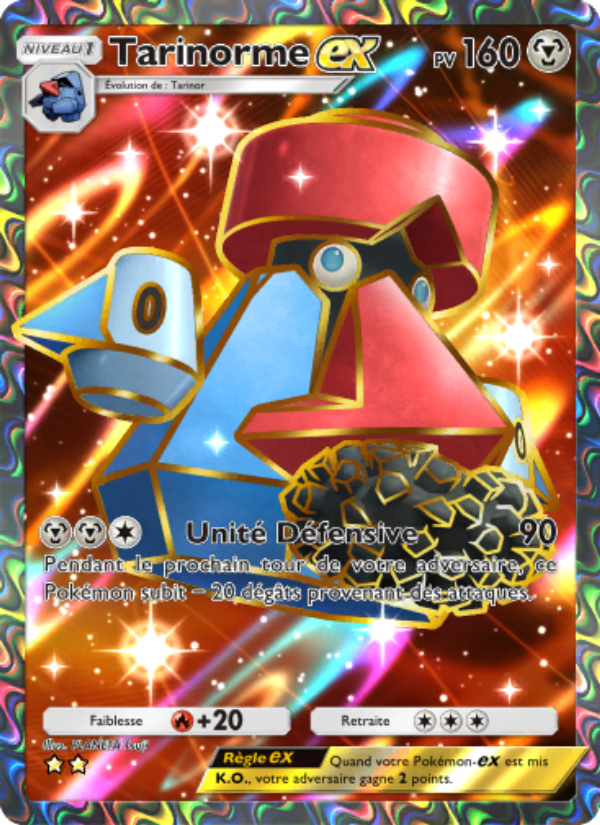 Tarinorme-ex 085 — Triumphant Light (French Pokémon TCG card)