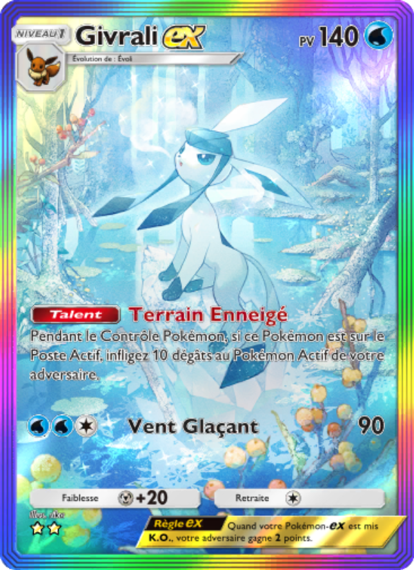 Givrali-ex 092 — Triumphant Light (French Pokémon TCG card)