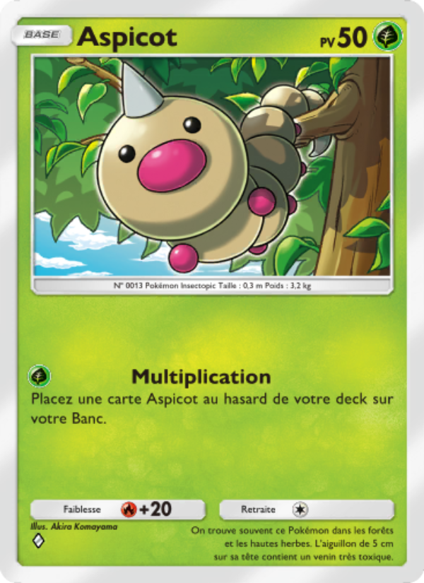 Aspicot 001 — Shining Revelry (French Pokémon TCG card)